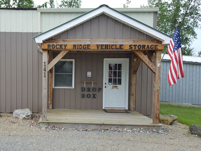 Storage facilty entrance